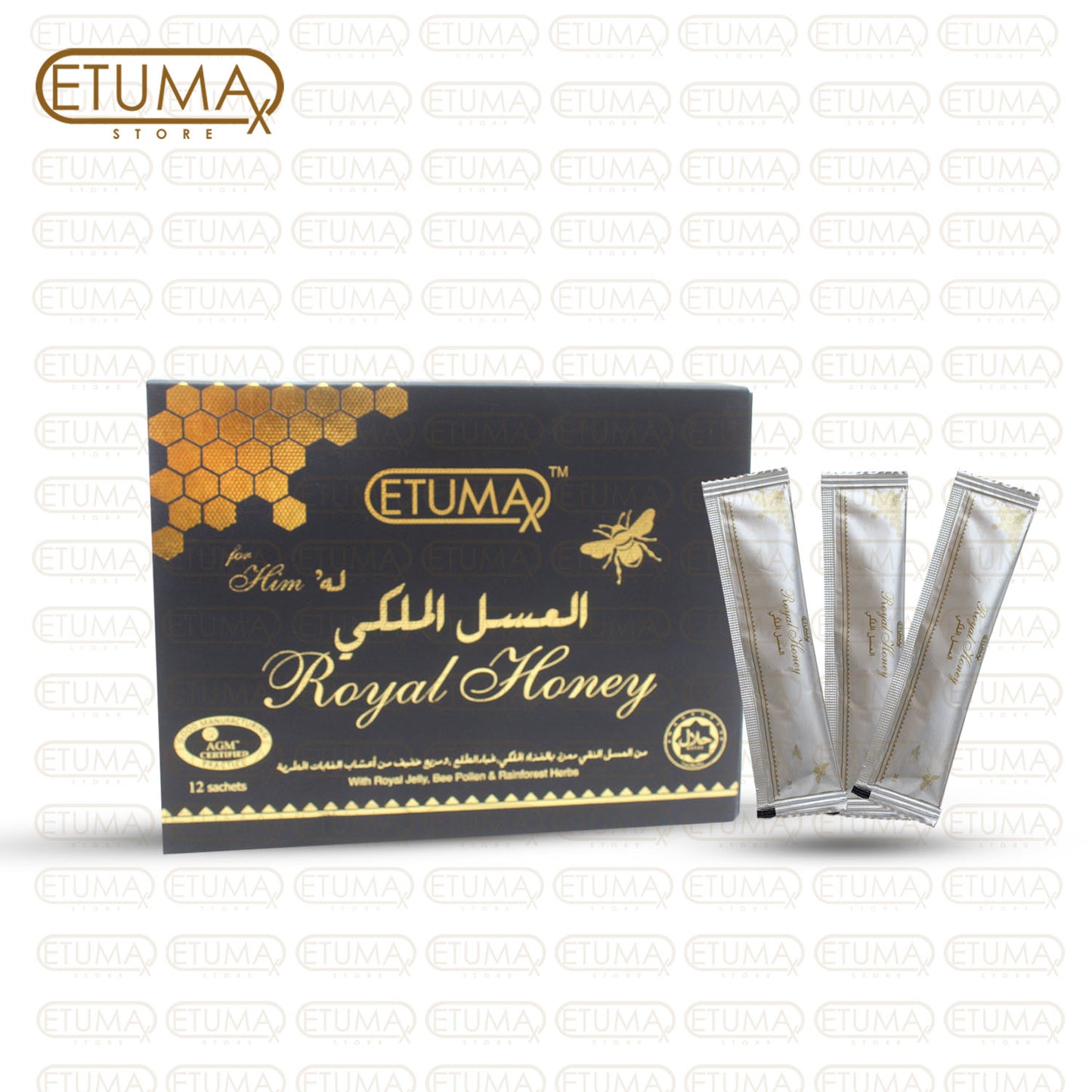 Etumax Royal Honey For HIM - Original Malaysia Import