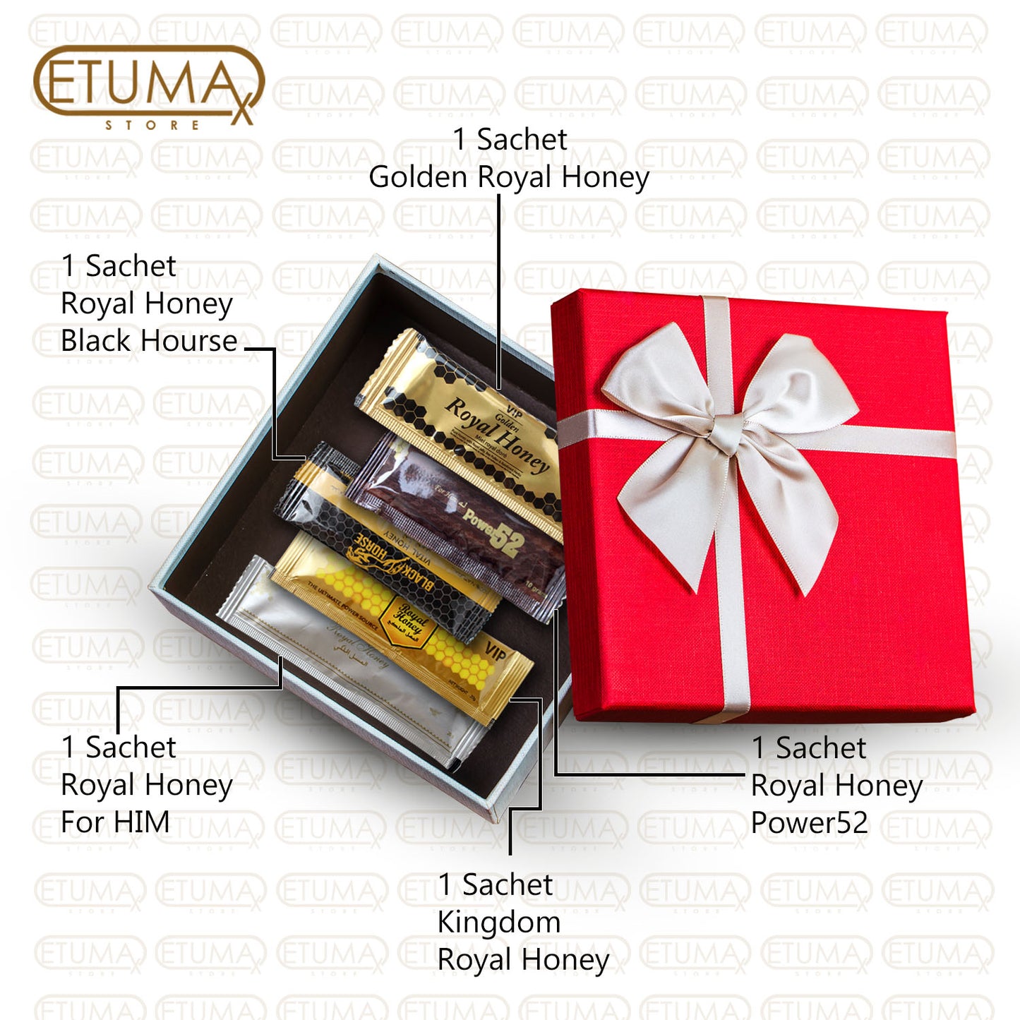 Royal Honey Tester Box - Original Malaysia Import